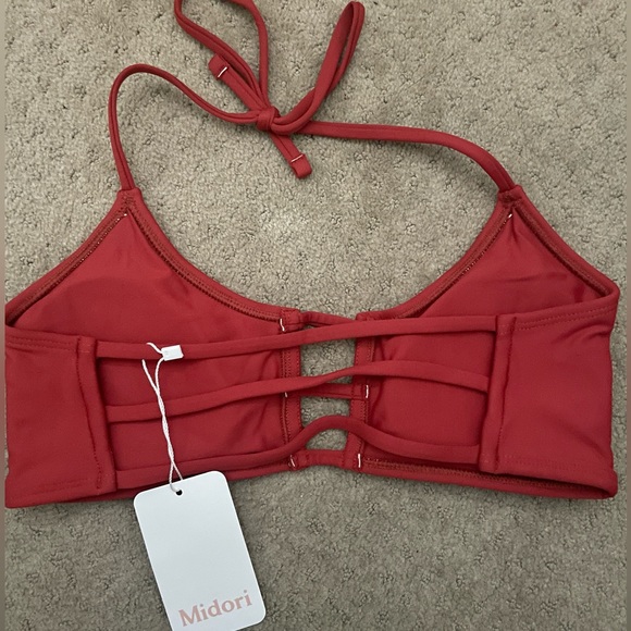 SOLD! Ⓜ️NWT Midori Bikinis Mecca Mau Loa Top - Picture 2 of 3